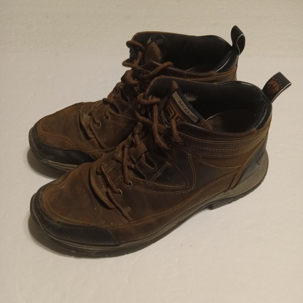 Ariat Men's Terrain Leather Hiking Boots 10002182 Size 10.5 EE